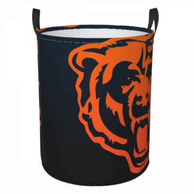 NFL Chicago Bears Hamper Bag Laundry Basket For Laundry Room Or Bathroom LD181