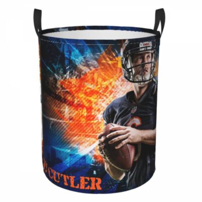 NFL Chicago Bears Hamper Bag Laundry Basket For Laundry Room Or Bathroom LD785