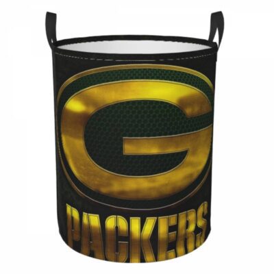NFL Green Bay Packers Hamper Bag Laundry Basket For Laundry Room Or Bathroom LD794
