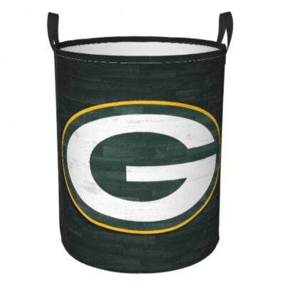 NFL Green Bay Packers Hamper Bag Laundry Basket For Laundry Room Or Bathroom LD796