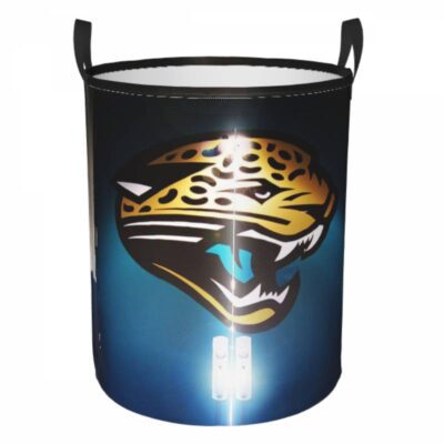 NFL Jacksonville Jaguars Hamper Bag Laundry Basket For Laundry Room Or Bathroom LD199
