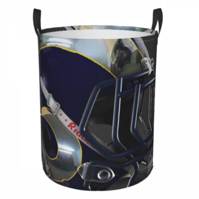 NFL Los Angeles Rams Hamper Bag Laundry Basket For Laundry Room Or Bathroom LD807