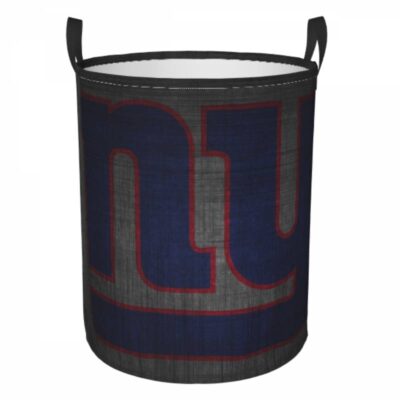 NFL New York Giants Hamper Bag Laundry Basket For Laundry Room Or Bathroom LD821