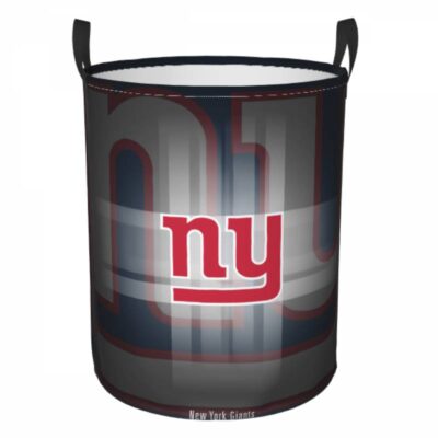 NFL New York Giants Hamper Bag Laundry Basket For Laundry Room Or Bathroom LD823