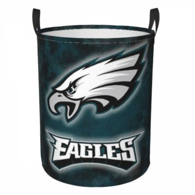 NFL Philadelphia Eagles Hamper Bag Laundry Basket For Laundry Room Or Bathroom LD827
