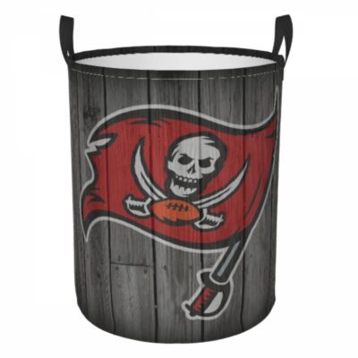 NFL Tampa Bay Buccaneers Hamper Bag Laundry Basket For Laundry Room Or Bathroom LD225