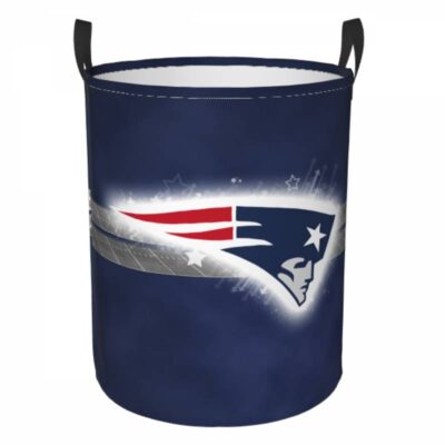 New England Patriots Hamper Bag Laundry Basket For Laundry Room Or Bathroom LD279