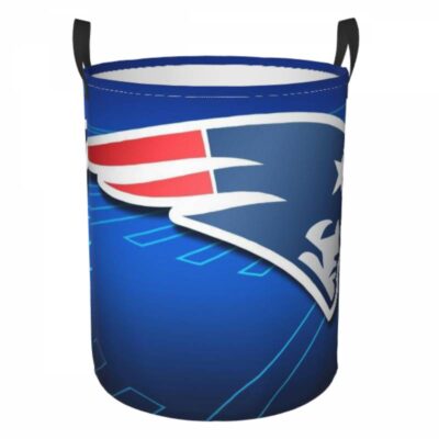 New England Patriots Hamper Bag Laundry Basket For Laundry Room Or Bathroom LD280