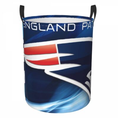 New England Patriots Hamper Bag Laundry Basket For Laundry Room Or Bathroom LD282