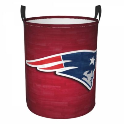 New England Patriots Hamper Bag Laundry Basket For Laundry Room Or Bathroom LD283