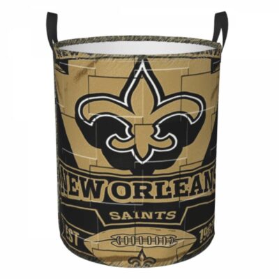New Orleans Saints Hamper Bag Laundry Basket For Laundry Room Or Bathroom LD160