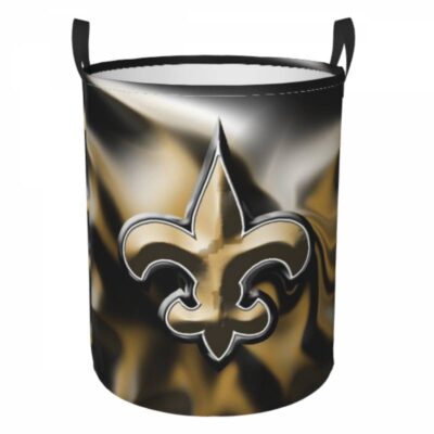 New Orleans Saints Hamper Bag Laundry Basket For Laundry Room Or Bathroom LD161