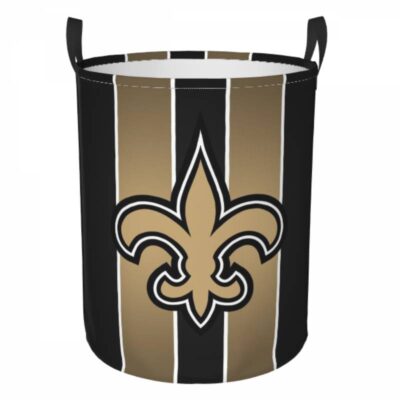 New Orleans Saints Hamper Bag Laundry Basket For Laundry Room Or Bathroom LD286