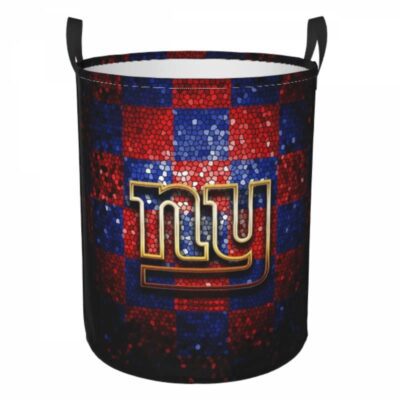 New York Giants Hamper Bag Laundry Basket For Laundry Room Or Bathroom LD771