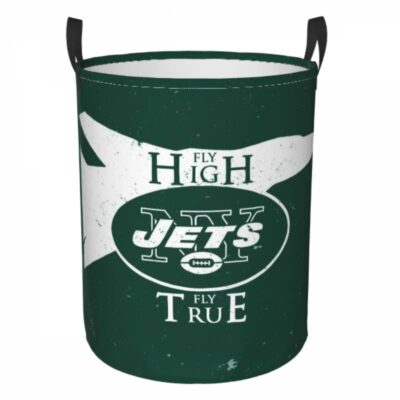 New York Jets Hamper Bag Laundry Basket For Laundry Room Or Bathroom LD167