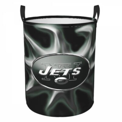 New York Jets Hamper Bag Laundry Basket For Laundry Room Or Bathroom LD774