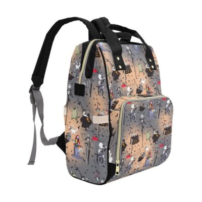 Nightmare Before Christmas Diaper Bag Backpack Multifunctional Backpack 3 Nightmare Before Christmas Diaper Bag Backpack Multifunctional Backpack 3