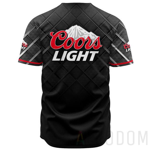 Personalized Black Coors Light Baseball Jersey – Let the colors inspire ...