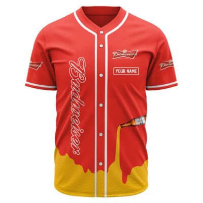 Personalized Budweiser Jersey Shirt 1
