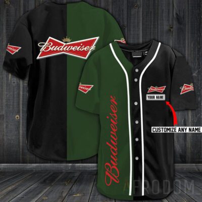 Personalized Budweiser King Of Beer Jersey Shirt 2
