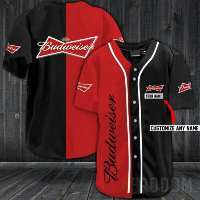 Personalized Budweiser King Of Beer Jersey Shirt
