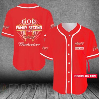Personalized Easter Sunday Budweiser Baseball Jersey