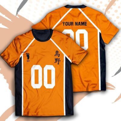 Personalized Karasuno Libero Unisex T-Shirt 1 Personalized Karasuno Libero Unisex T Shirt 1