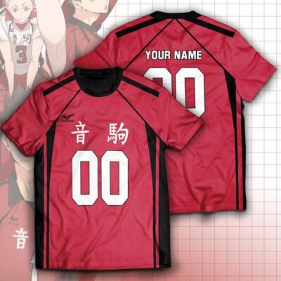 Personalized Team Nekoma Unisex T Shirt 1