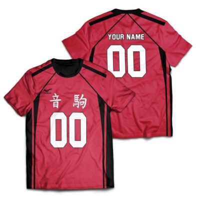 Personalized Team Nekoma Unisex T-Shirt