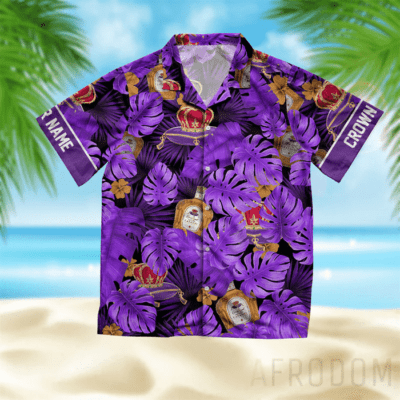 Personalized Tropical Crown Royal Hawaiian Shirt And Shorts Set 2 Personalized Tropical Crown Royal Hawaiian Shirt And Shorts Set 2