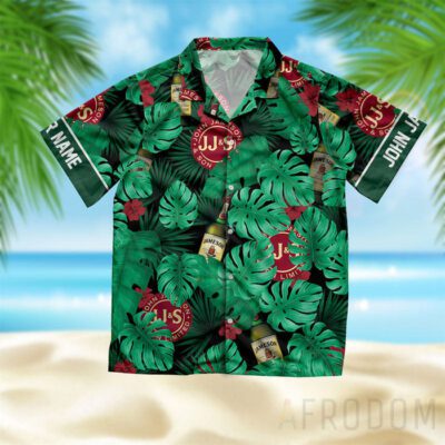 Personalized Tropical Jameson Hawaiian Shirt And Shorts Set 2 Personalized Tropical Jameson Hawaiian Shirt And Shorts Set 2