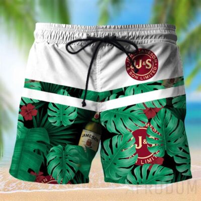 Personalized Tropical Jameson Hawaiian Shirt And Shorts Set 4 Personalized Tropical Jameson Hawaiian Shirt And Shorts Set 4