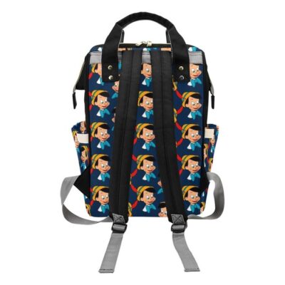 Pinocchio Diaper Bag Backpack Multifunctional Backpack 2 3