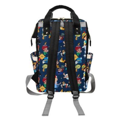 Pinocchio Diaper Bag Backpack Multifunctional Backpack 2
