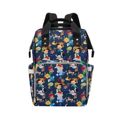 Pinocchio Diaper Bag Backpack Multifunctional Backpack