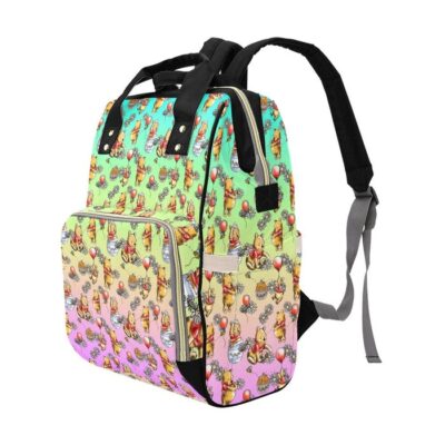 Pooh and Friends Diaper Bag Backpack Multifunctional Backpack 2 2