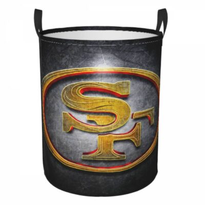 San Francisco 49ers Hamper Bag Laundry Basket For Laundry Room Or Bathroom LD236
