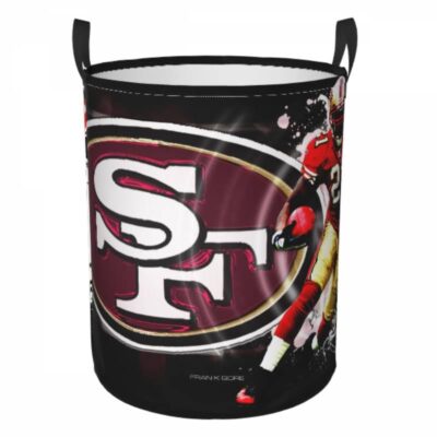 San Francisco 49ers Hamper Bag Laundry Basket For Laundry Room Or Bathroom LD840