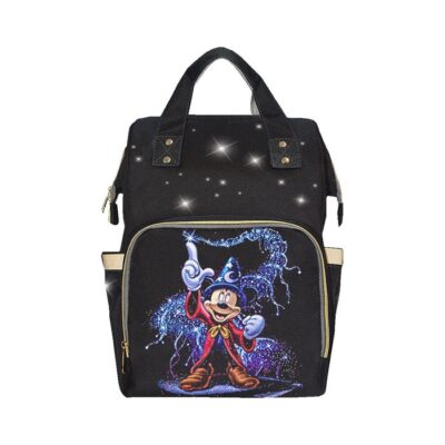 Sorcerer Mickey Diaper Backpack Multifunctional Backpack