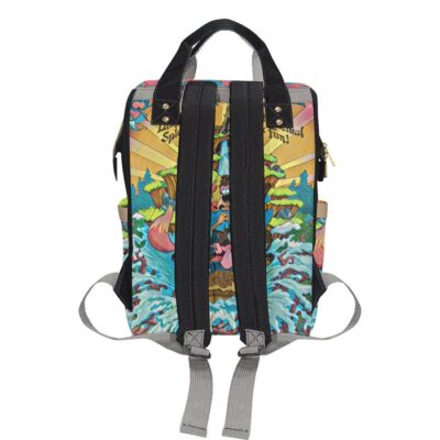 Splash Mountain Diaper Bag Backpack Multifunctional Backpack 3