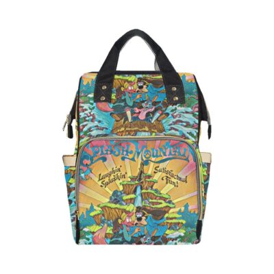 Splash Mountain Diaper Bag Backpack Multifunctional Backpack