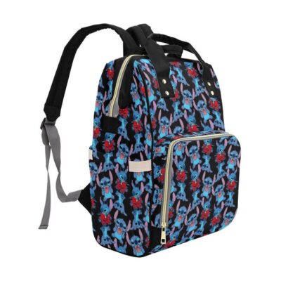 Stitch Diaper Bag Backpack Multifunctional Backpack 2 Stitch Diaper Bag Backpack Multifunctional Backpack 2