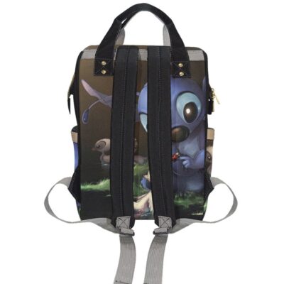 Stitch and Ducklings Diaper Bag Backpack Multifunctional Backpack 2 Stitch and Ducklings Diaper Bag Backpack Multifunctional Backpack 2