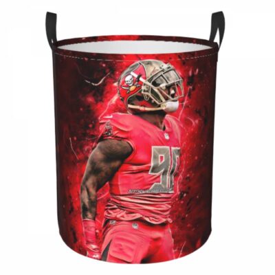 Tampa Bay Buccaneers Hamper Bag Laundry Basket For Laundry Room Or Bathroom LD845