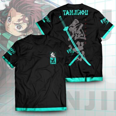 Tanjiro Style Unisex T-Shirt 1 Tanjiro Style Unisex T Shirt 1