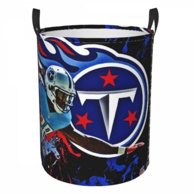 Tennessee Titans Hamper Bag Laundry Basket For Laundry Room Or Bathroom LD240