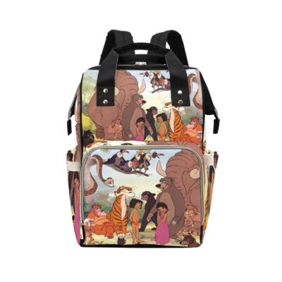 The Jungle Book Diaper Bag Backpack Multifunctional Backpack