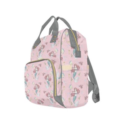 The Little Mermaid Diaper Bag Backpack Multifunctional Backpack 2 2