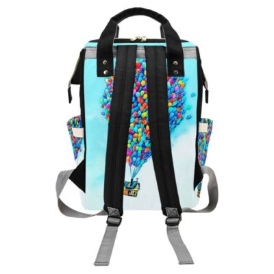 UP Balloons Diaper Bag Backpack Multifunctional Backpack 2 UP Balloons Diaper Bag Backpack Multifunctional Backpack 2