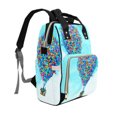 UP Balloons Diaper Bag Backpack Multifunctional Backpack 3 UP Balloons Diaper Bag Backpack Multifunctional Backpack 3